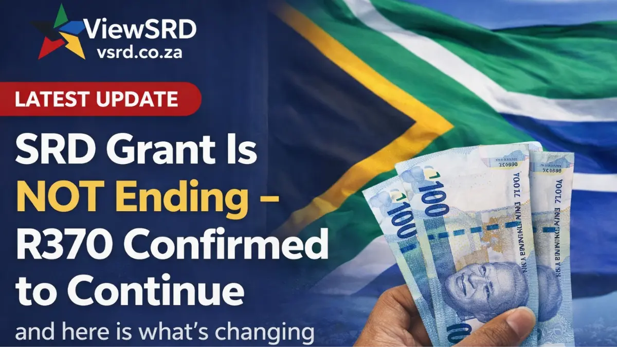 SASSA SRD Grant R370 Confirmed to Continue in 2026